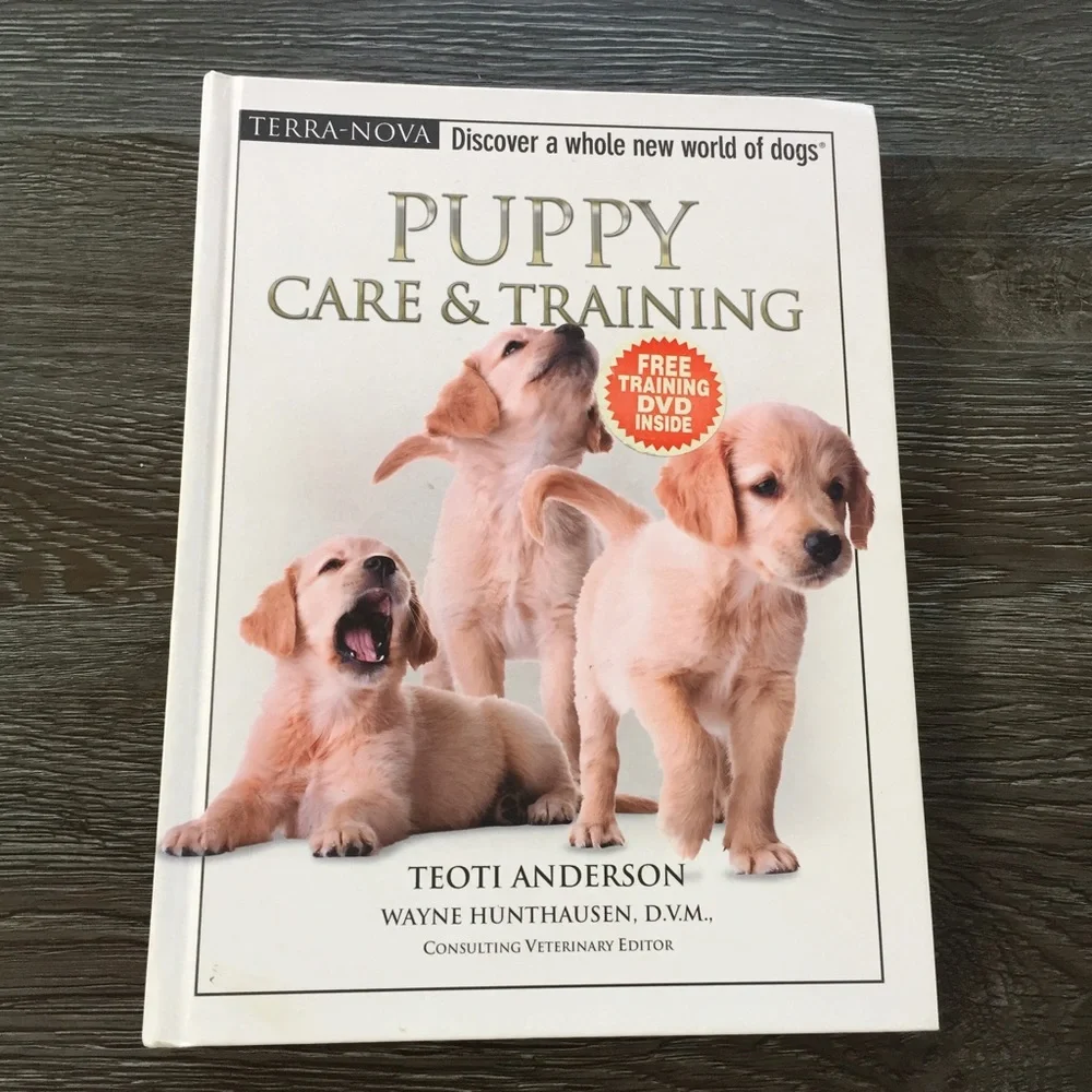 Puppy Care and Training Guide DVD Terra Nova How-to Book Teoti Anderson